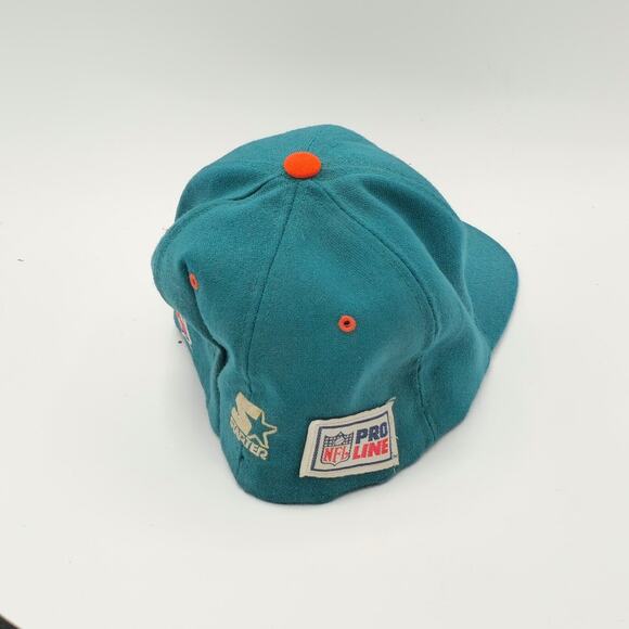 VINTAGE‎ 90S MIAMI DOLPHINS STARTER HAT - Picture 3 of 4
